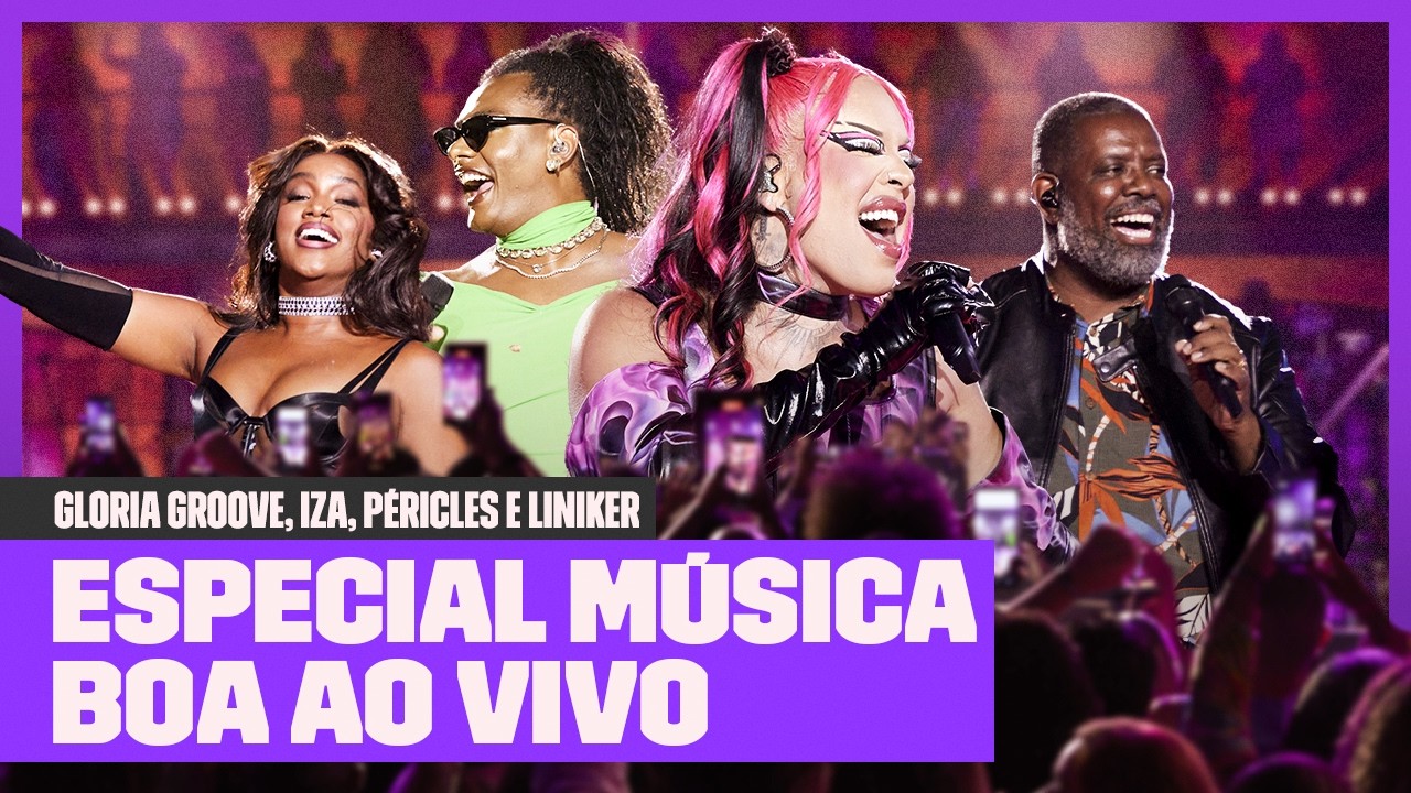 Música Boa Ao Vivo: Gloria Groove, IZA, Péricles, Liniker | Multishow