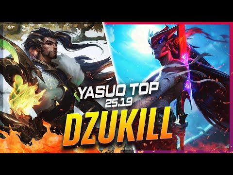 Dzukill - Yasuo vs Yone TOP Patch 25.19 - Yasuo Gameplay
