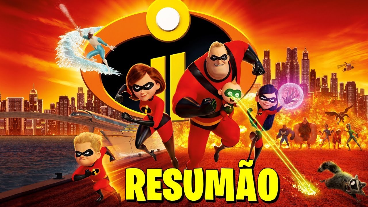 Os Incríveis 1 e 2: A História em 1 Vídeo!