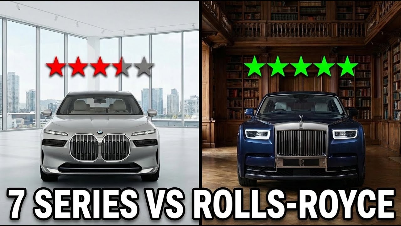 2025 Rolls-Royce vs BMW 7 Series: The $600K Luxury Battle You Can’t Ignore