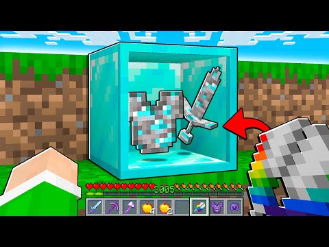 MINECRAFT MA PUOI TAGLIARE OGNI BLOCCO!