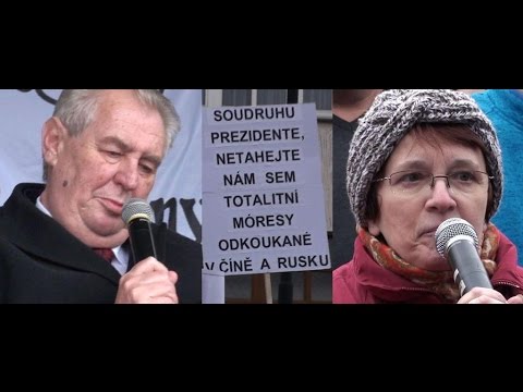 Návštěva prezidenta ČR Miloše Zemana v Sedlčanech