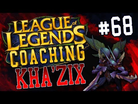 NEACE: KHA'ZIX JUNGLE COACHING 68, PLATINUM, GANK SELECTION & EVOLUTION DEBATE