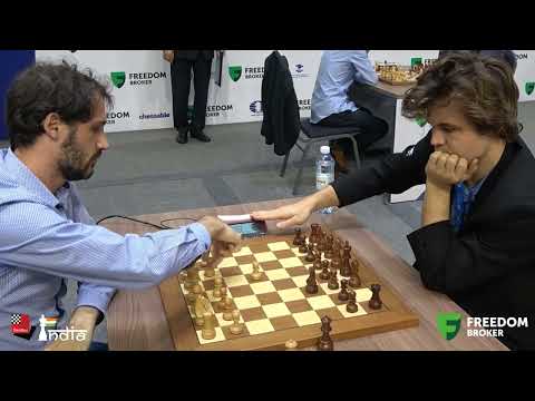 The way in which Magnus Carlsen grinds in equal positions | Cheparinov vs Carlsen | World Blitz 2022