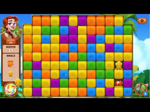 Lost Island Blast Adventure Level 29 - No Boosters