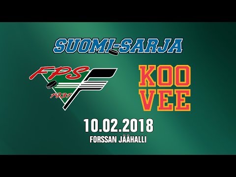 SUOMI-SARJA 2017-2018: 10.02.2018 FPS - KOOVEE 7-2