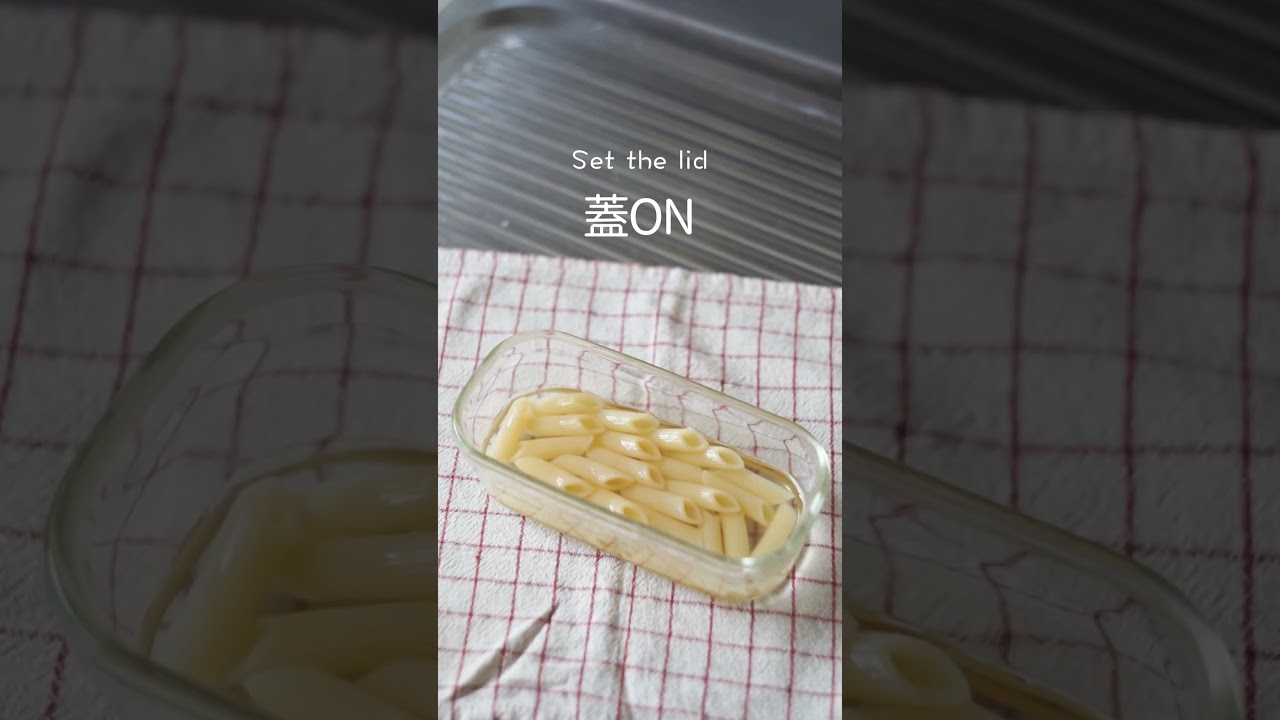 楽したいマカロニグラタン作り #iwaki #保存容器 #マカロニグラタン