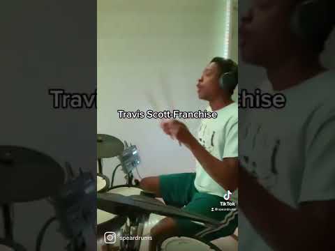Thumbnail for Travis Scott-Franchise Drum Cover #speardrums #shorts by Scott Travis