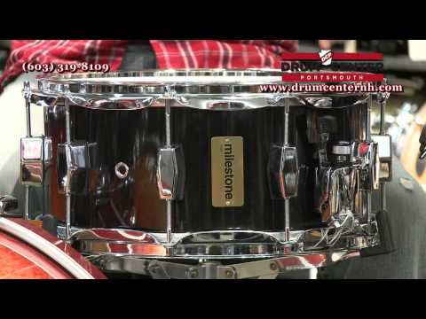 Tempus Milestone Carbon Fiber Snare Drum - 6.5x14
