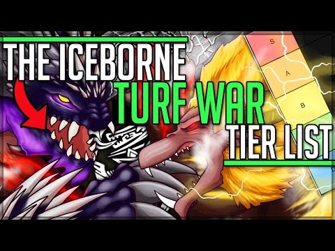 The Monster Hunter Turf War Tier List - 'Official' Ranking - Monster Hunter World Iceborne! #mhw