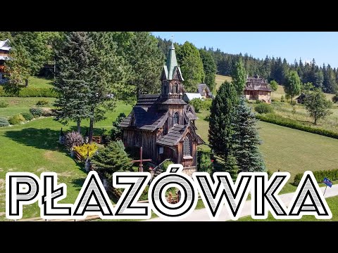 🔴Podhale, Witów, Kaplica św. Anny na Płazówce. DRON
