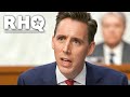 Democrat Roasts Do-Nothing Hawley