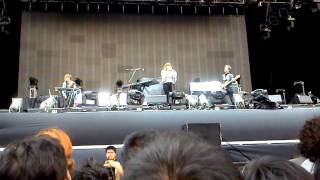 Andrea Balency en concierto THE CURE