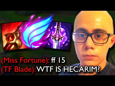TF Blade meets the Rank 1 Challenger's Hecarim and...