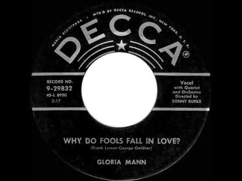 1956 Gloria Mann - Why Do Fools Fall in Love?