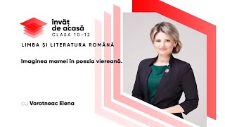 "Imaginea mamei in poezia viereana"