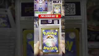 Full video on the channel! PSA cooked us bad! #pokemon #pokemoncards #psa #fyp #ptcg