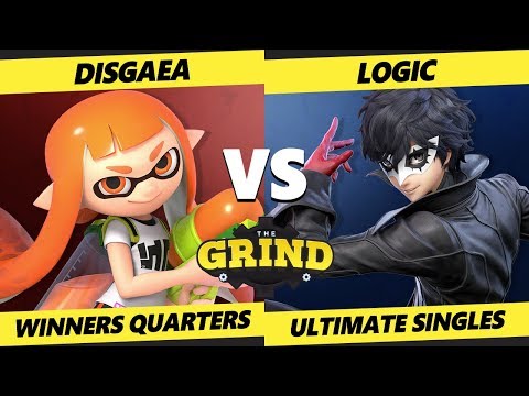 Smash Ultimate Tournament - Disgaea (Inkling) Vs. Logic (Olimar, Joker) The Grind 88 SSBU W Quarters