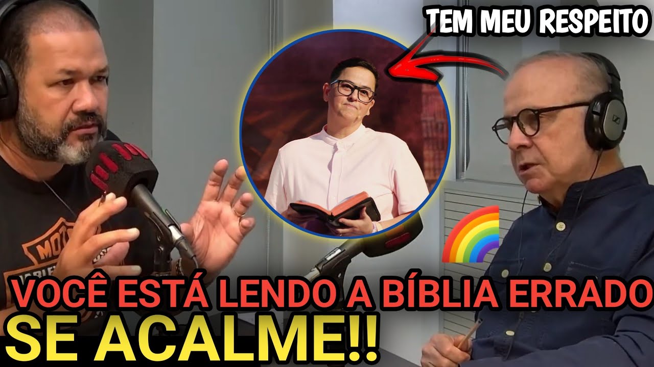 Pastor da LANNA HOLDER? IGREJA inclusiva é  BÍBLICA?NEGÓCIO FICOU TENSO!!