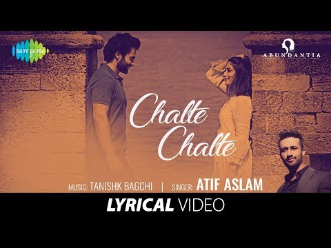 Chalte Chalte | Lyrical | Mitron | Atif Aslam | Jackky Bhagnani | Kritika Kamra | Tanishk Bagchi