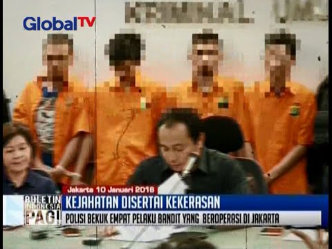 Polda Metro Jaya Merilis Sejumlah Kejahatan Dengan Kekerasan Atau Pembegalan - BIP 11/01