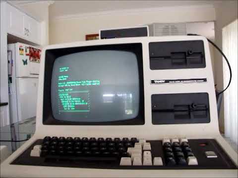 Ghostbusters and Rock Me Amadeus on Orch 90+FreHD+TRS-80 4D