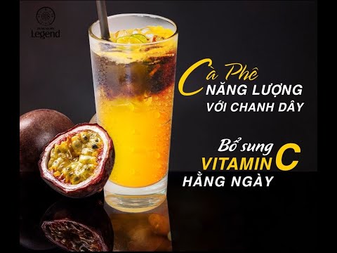 Sparkling cà phê chanh dây