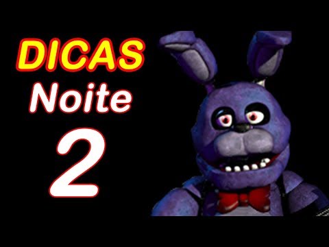 Como passar a noite 2 de FNAF 1