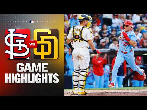 샌디에이고 VS 세인트루이스 4:2 MLB 스포츠하이라이트