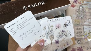 🌸Sterlingink haul!!!!! Plus new pen day•unboxing‼️🌸