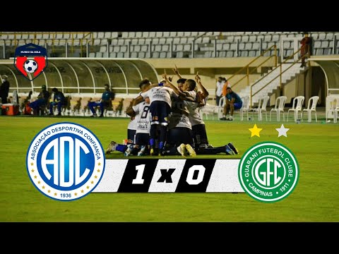 CONFIANÇA 1 X 0 GUARANI | GOL & MELHORES MOMENTOS (18/09/20)