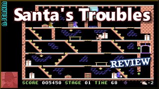 Santa's Troubles : Homebew from 2023 - on the Commodore 64 !! with Commentary