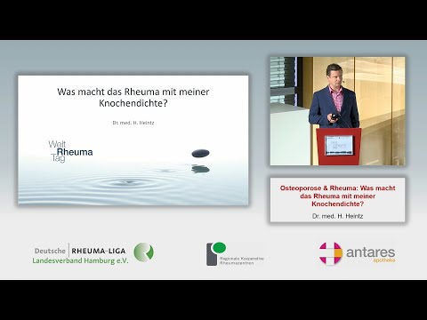 Welt Rheuma Tag 2018 - Osteoporose & Rheuma: Was macht das Rheuma mit meiner Knochendichte?