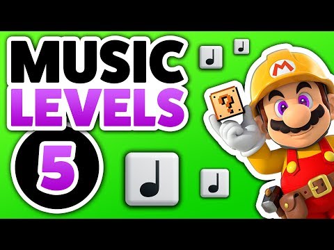 Super Mario Maker - MUSIC LEVELS [#5] - Toto // Metroid // MORE!