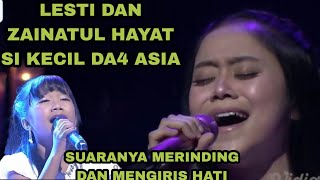 Download lagu Lesti si kecil feat zainatul hayat kompetisi DA asia para juara dibuat menangis dan kaget tehnicnya mp3