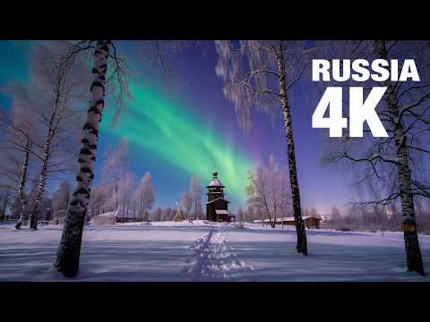 Russia 4K Nature Relaxation Film - Meditation Relaxing Music - Amazing Nature