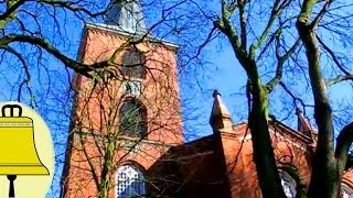 preview picture of video 'Esens Ostfriesland: Kerkklokken Lutherse kerk (ausläuten der A°)'