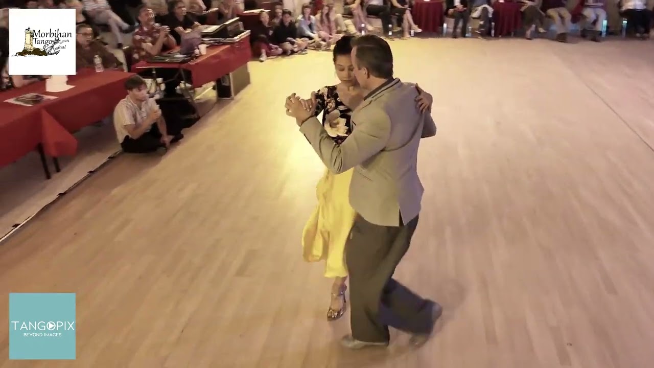MORBIHAN TANGO FESTIVAL '24 - Murat Erdemsel & Silvina Tse dance Bandonegro - Palomita blanca