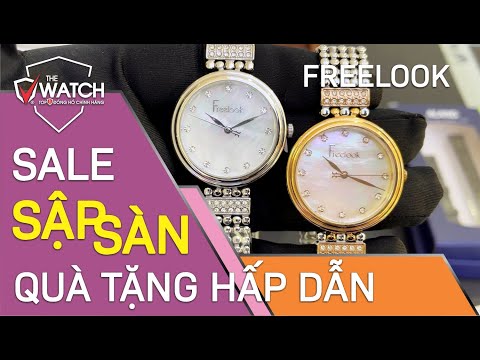 [Review] Sale Sập Sàn Đồng Hồ Nữ Freelook FL1100495 | Quà Tặng Hấp Dẫn ❤️
