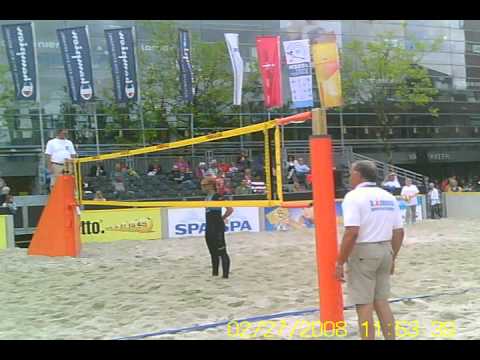 eredivisie beachvolleybal assen 14 juli 2012