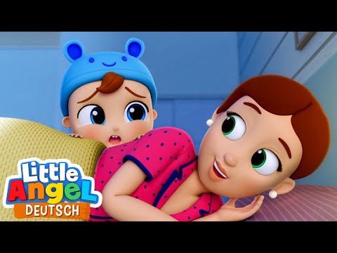 Zehn im Bett (Grusel-Edition) | Kinderlieder mit Klein Joni | Little Angel Deutsch