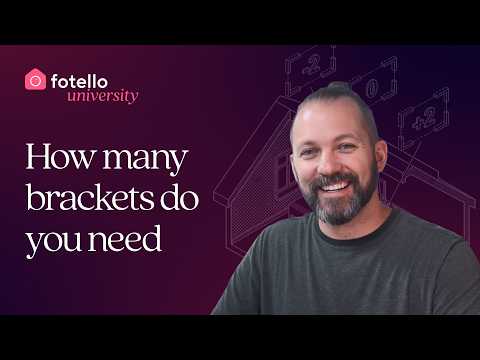 How Many Brackets for Real Estate Photography