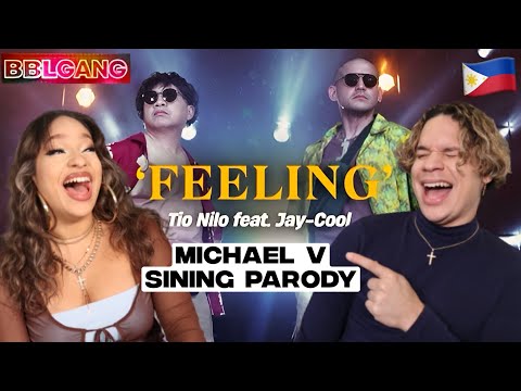 Latinos react to Michael V Feeling by Tio Nilo feat. Jay-Cool (Sining by Dionela Parody