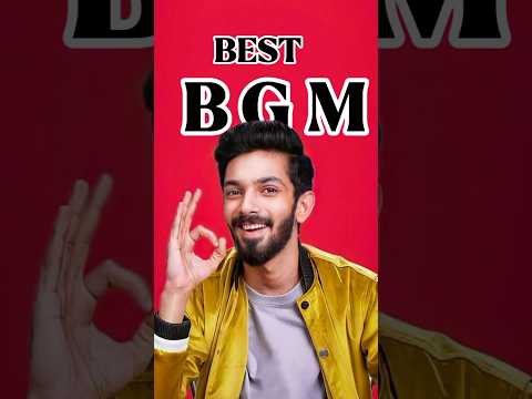 Anirudh Best BGM 😎 Top 5 Anirudh Ravichandrans BGM || Anirudh Ravichandran #shorts #bgm