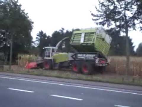 Vervinckt: Mais hakselen.