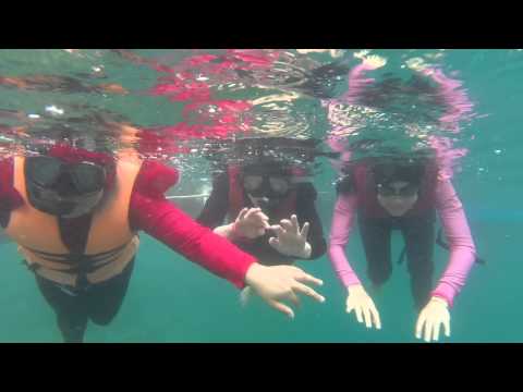 Snorkeling like Penyu with the girls
