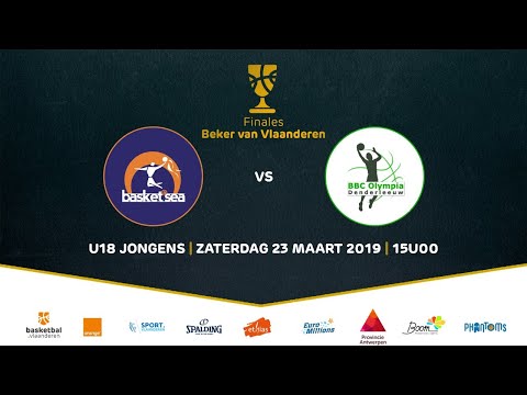 Finale #BVV2019 U18 Jongens: BC Oostende vs. BBC Olympia Denderleeuw