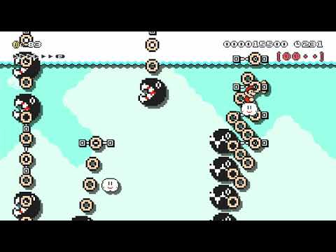 6-1 Chow Down Clouds by ???? 🍄 Super Mario Maker 2 #anb