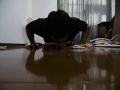 500 Push ups in one set+30kg floor press 腕立て500回+30kgダンベルフロアプレス