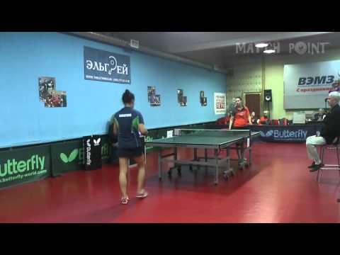 Valentina SABITOVA - Margarita FETYUKHINA. Russian Women's Premier League 2014-2015. III tour